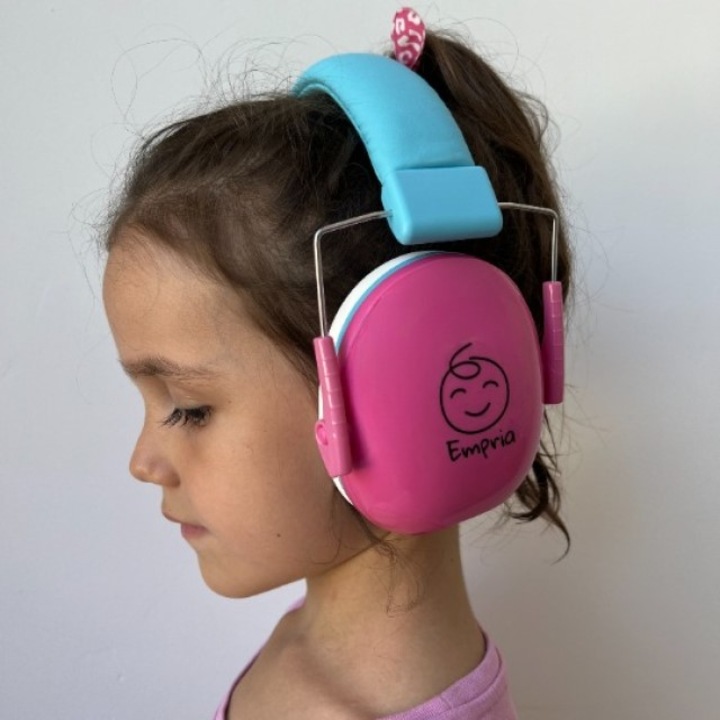 Antifónikus fejhallgató gyerekeknek, állítható, Empria, Pastel Silence