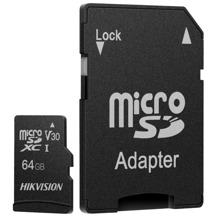 Карта памет, HIKSEMI microSDXC 64GB, Class 10, UHS-I TLC, V30