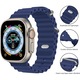 Curea Silicon Ultra, compatibila Apple Watch 1, 2, 3, 4, 5, 6, 7, 8, Ultra, SE, 41/40/38MM, Albastru