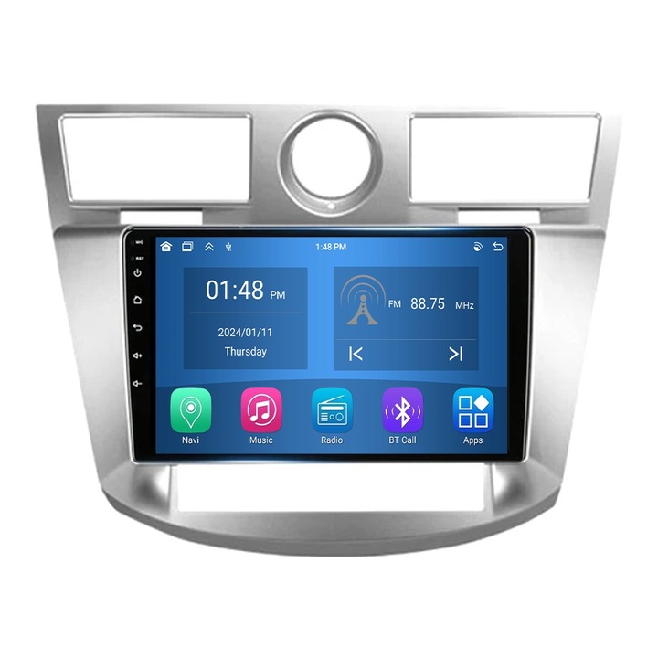 Roverone, GPS-navigáció Chrysler Sebring 3 JS 2006-2010 CarPlay Android Auto Stereo Radio Bluetooth 4GB RAM, 64GB ROM