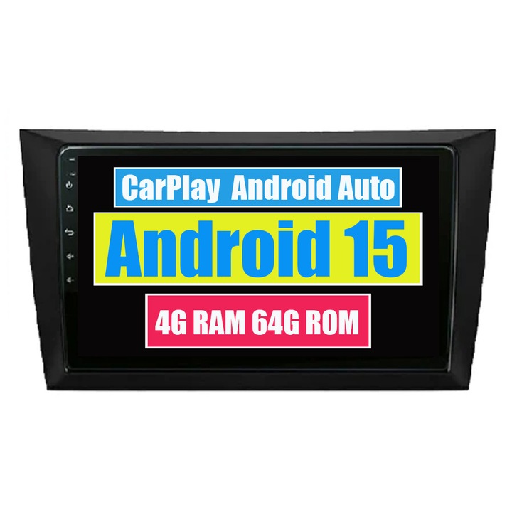 Navigatie GPS Pentru Volkswagen VW Golf 6 2008-2016 CarPlay Android Auto Stereo Radio Bluetooth 4GB RAM, 64GB ROM