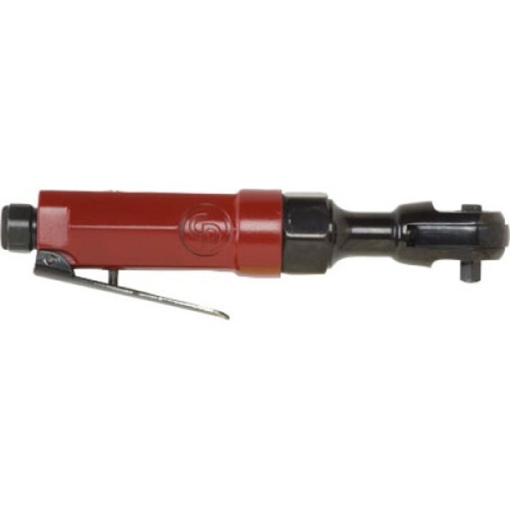 Cheie cu clichet, pneumatica, cap patrat 1/4", priza aer 1/4", cuplu maxim 17 Nm, Chicago Pneumatic CP824