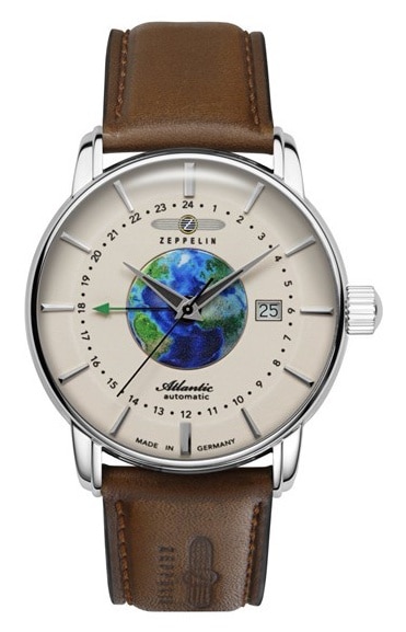 Ceas barbati Timex Marlin Moon Phase, 40x12mm, cadran verde