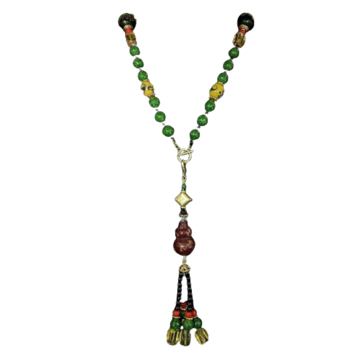 Colier dama, Sticla, Multicolor