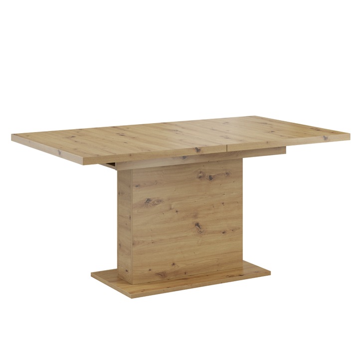Разтегателна маса DTD Artisan дъб Boba 160-200x90x77 см