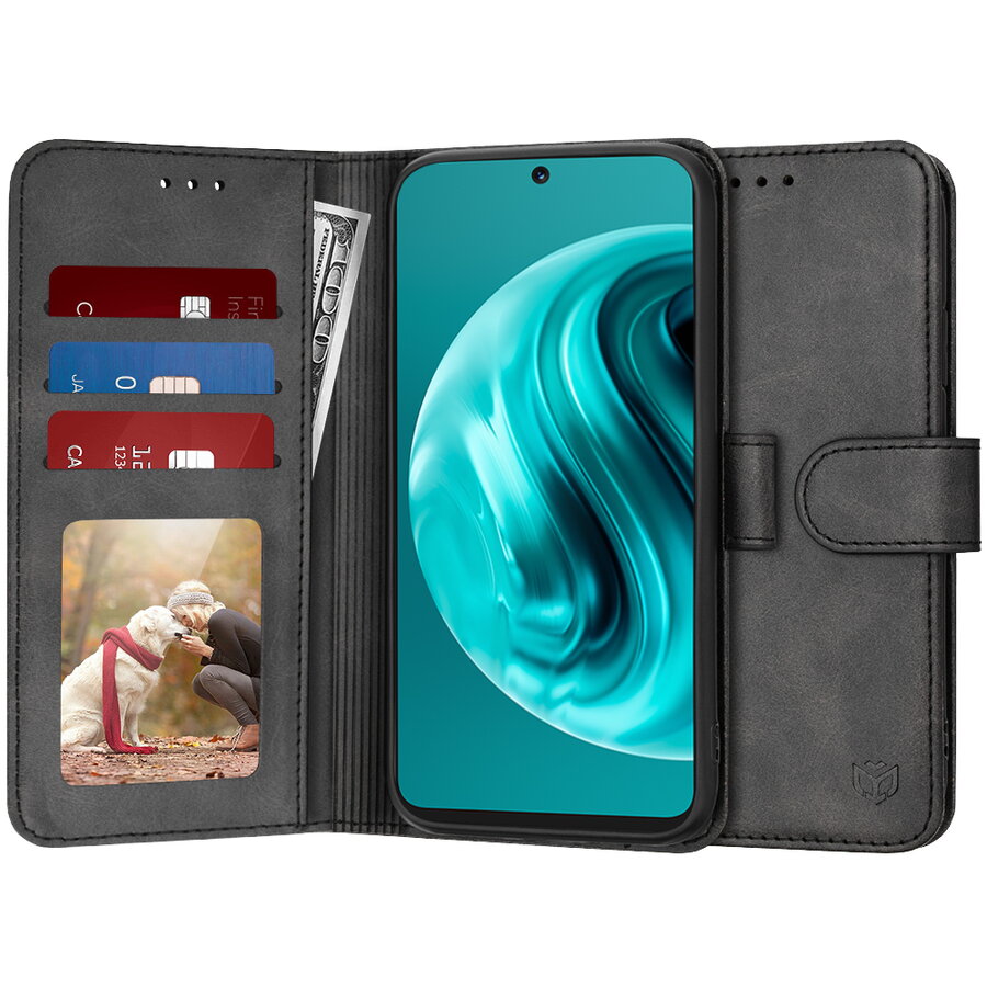 Husa pentru Huawei nova 12i - Techsuit Diary Book - Black