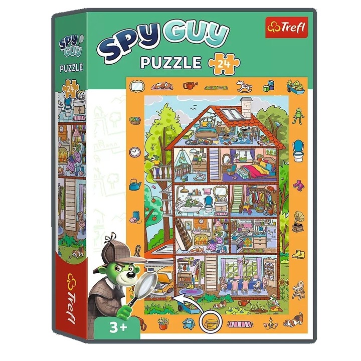Пъзел, Trefl, 24 части, Многоцветен