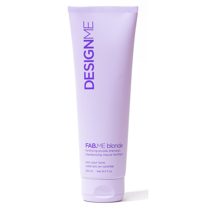 Шампоан Fab.Me Design.Me за неутрализиране на жълтите тонове, 250 мл