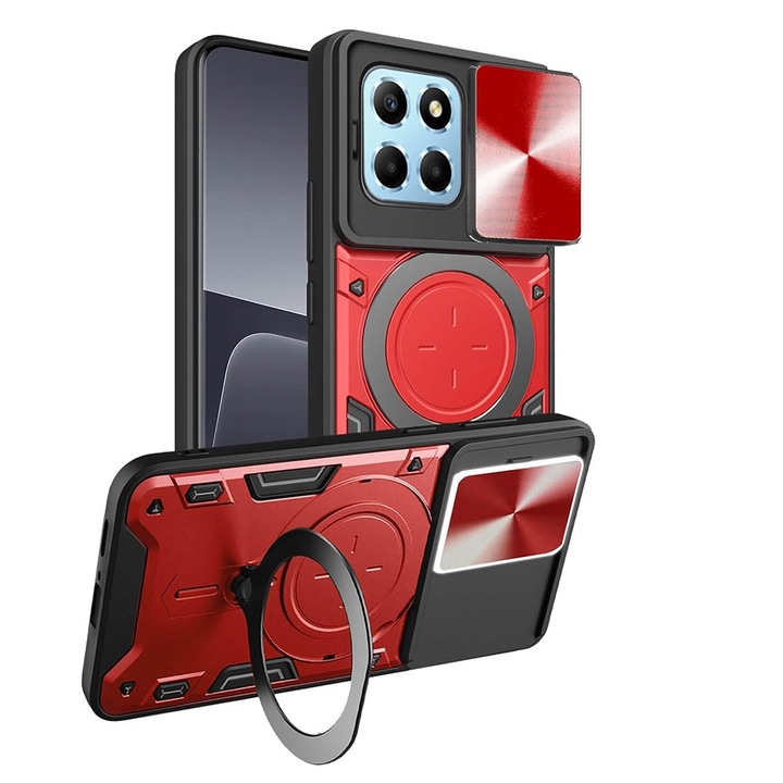 fixGuard CamGuard Pro tok Honor X6 / X8 5G / 70 Lite telefonhoz - piros