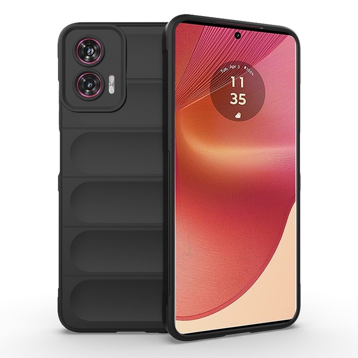 Калъф за Motorola Edge 50 Fusion, Черен