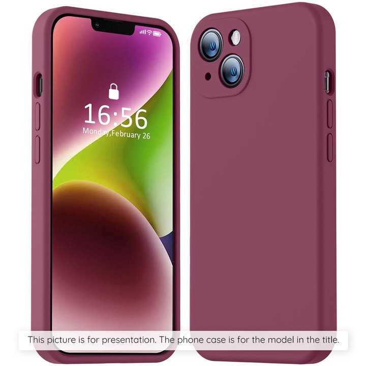 Калъф за OnePlus Nord 4 Techsuit soft flex plum red
