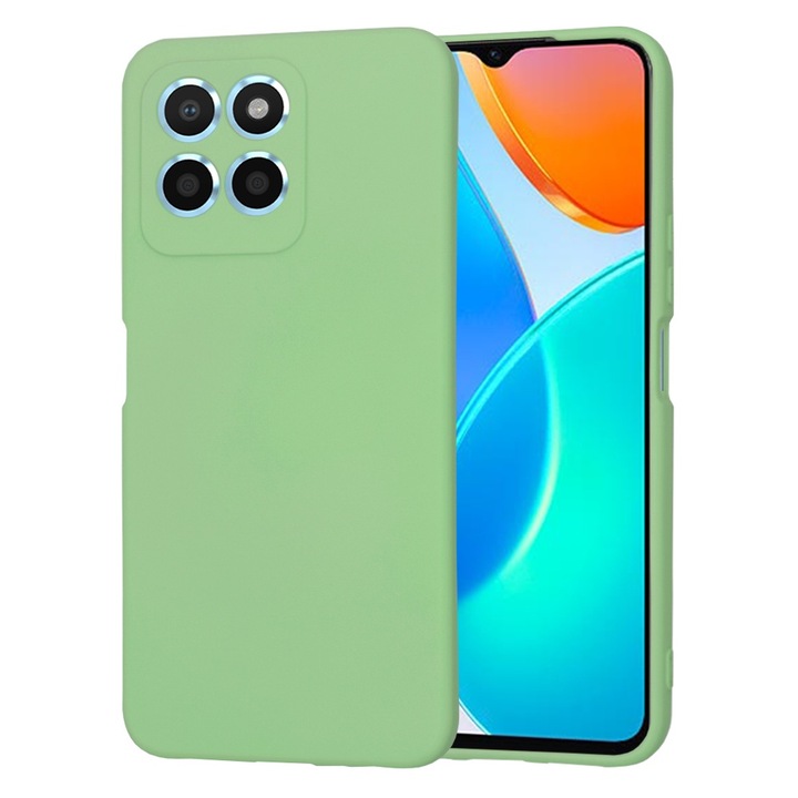 Husa Protectie pentru Honor X6/X8 5G/70 Lite, Cipsir Protect, SoftFlex, M60, Silicon, Mint Lucky Green