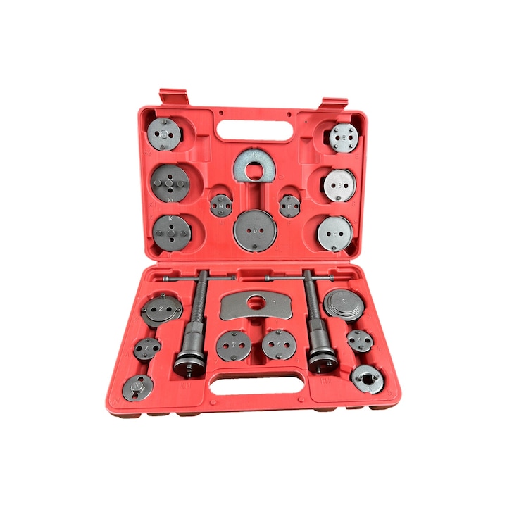 Trusa pentru etriere pistoane frana auto univrsala, GEBO TOOLS, 21 piese