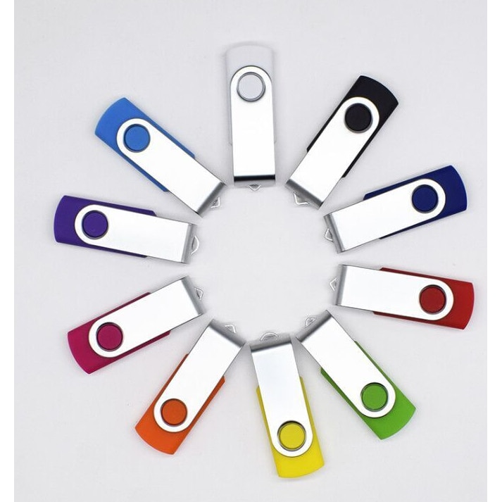 Stick USB 2.0, set 10 bucati, multicolor, 8GB, design
