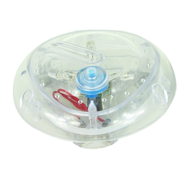 2 db színes, vízálló LED fürdőjáték készlet 9x9x4.5cm gyerekeknek