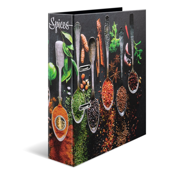 Biblioraft A4, plastifiat, 7cm, condimente, HERMA, H19563