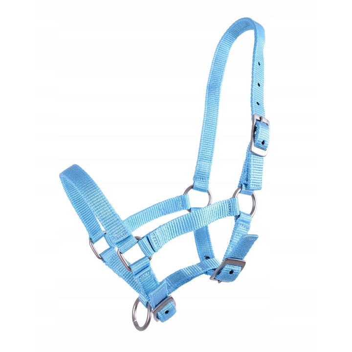 Capastru pentru manz QHP Falabella, reglabil, albastru