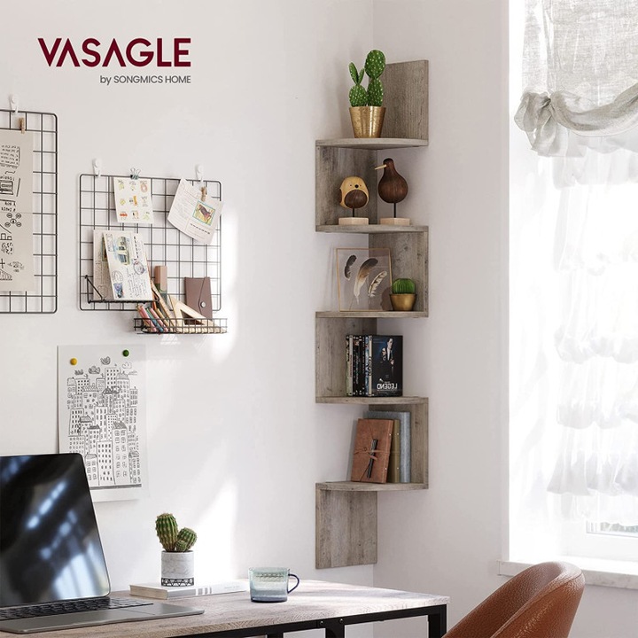 Рафт, Vasagle, RT-0042, Кафяв, 60x20x32 см