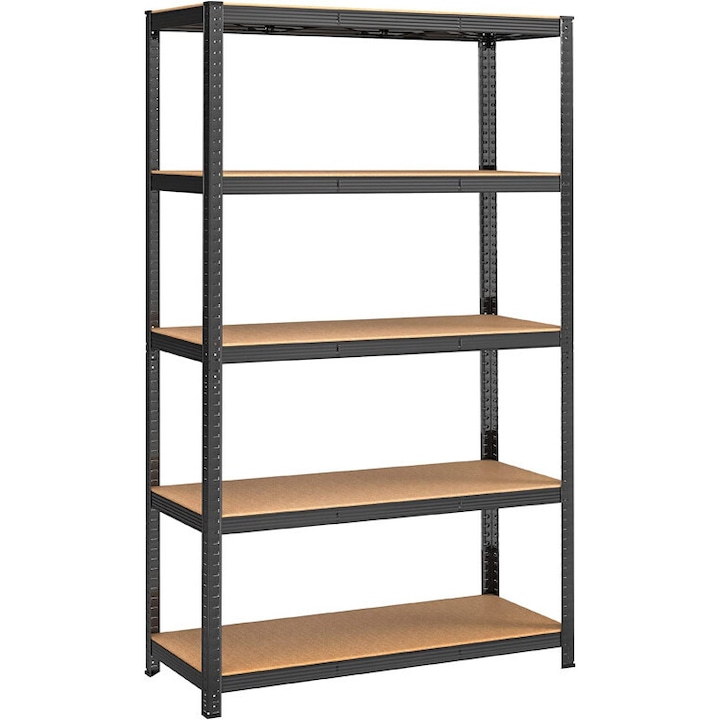 Рафт, Songmics, RT-0055, черен, 60x120x200 см