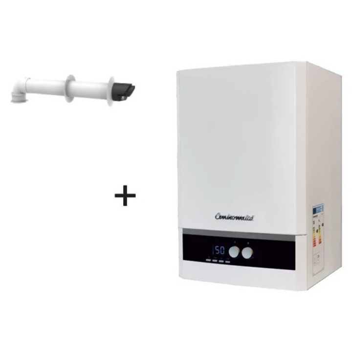 Centrala termica pe gaz in condensare Centrometal GasTec 24 Combi, 24,5–27,5 kW