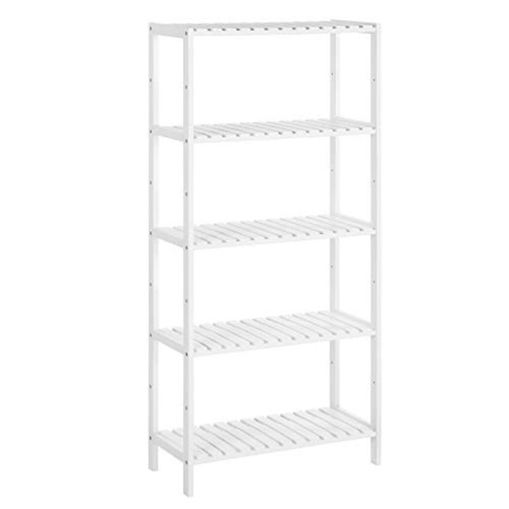 Raft pentru baie, Songmics, RT-0134, Alb, 130x26x60 cm