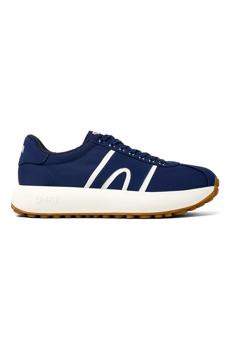 Camper, Pantofi sport cu garnituri logo Pelotas Athens 26747, Albastru inchis