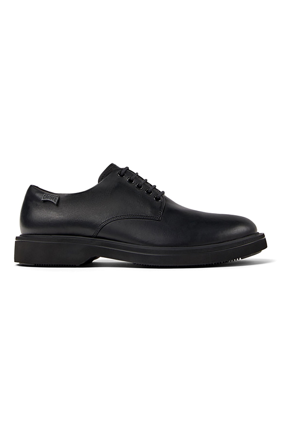 Camper, Pantofi derby de piele cu sireturi Norman, Negru, 39