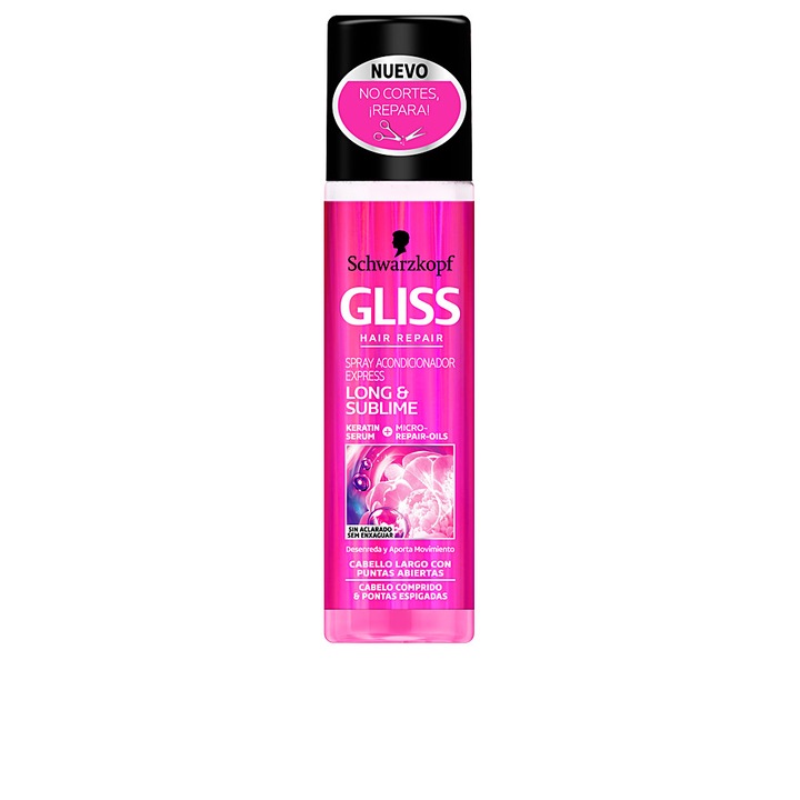 Balsam de par Schwarzkopf Gliss Long & Sublime, hidratare si reparatie, 200ml