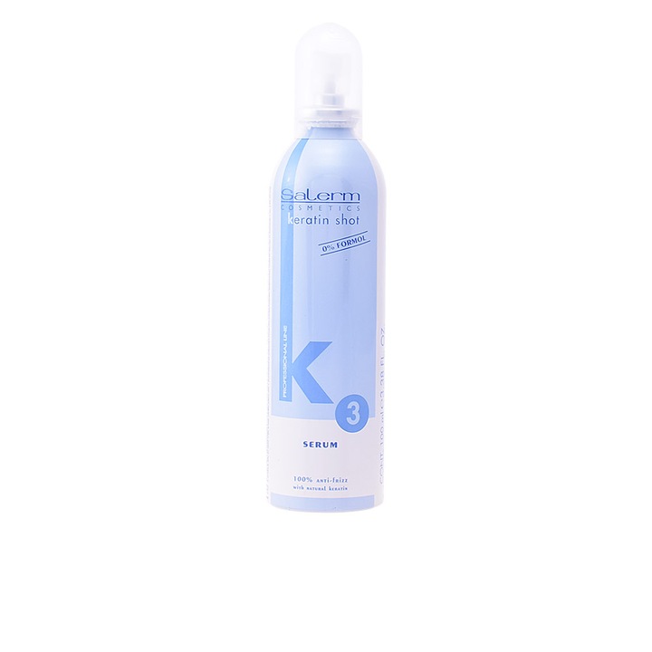 Tratament par Salerm Keratin Shot, anti-frizz, unisex, 100ml