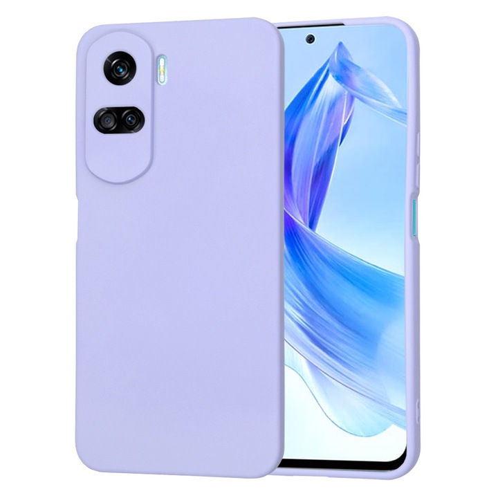 Husa Protectie pentru Honor 90 Lite, Cipsir Safe, SoftFlex, I9, Silicon, Light Plum Violet