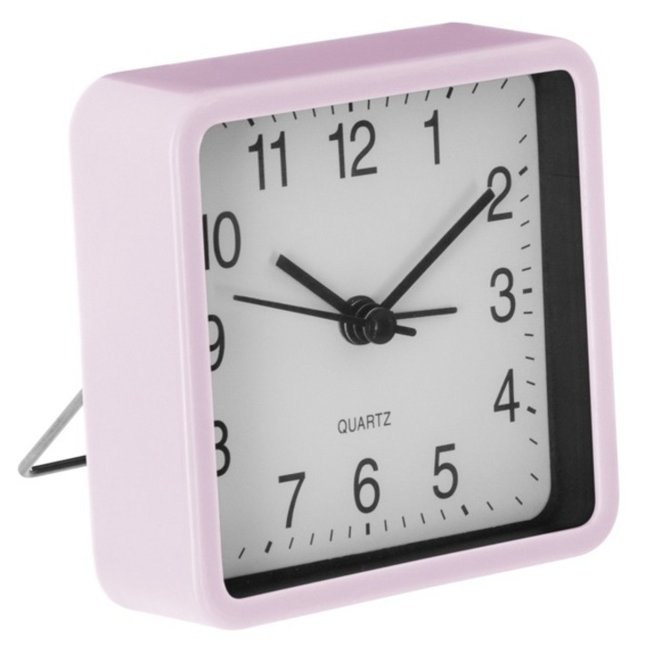 Asztali óra hálószobába, ébresztőóra QUARTZ mechanizmussal