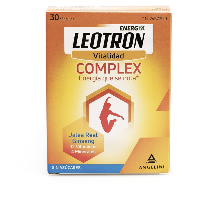 Supliment alimentar Leotron Complex, 30 capsule, antioxidanti, energie