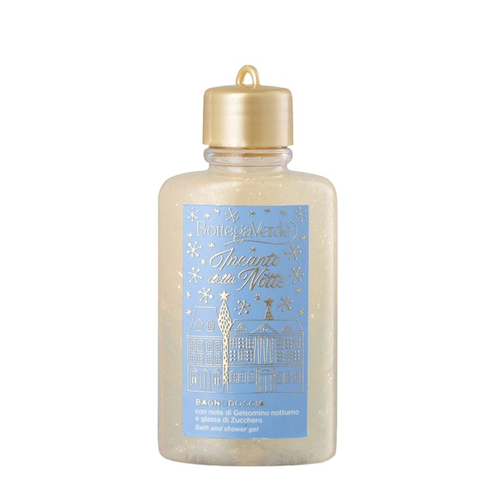 Bottega Verde, Incanto Della Notte kisméretű hidratáló tusfürdő jázminkivonattal, 100 ml