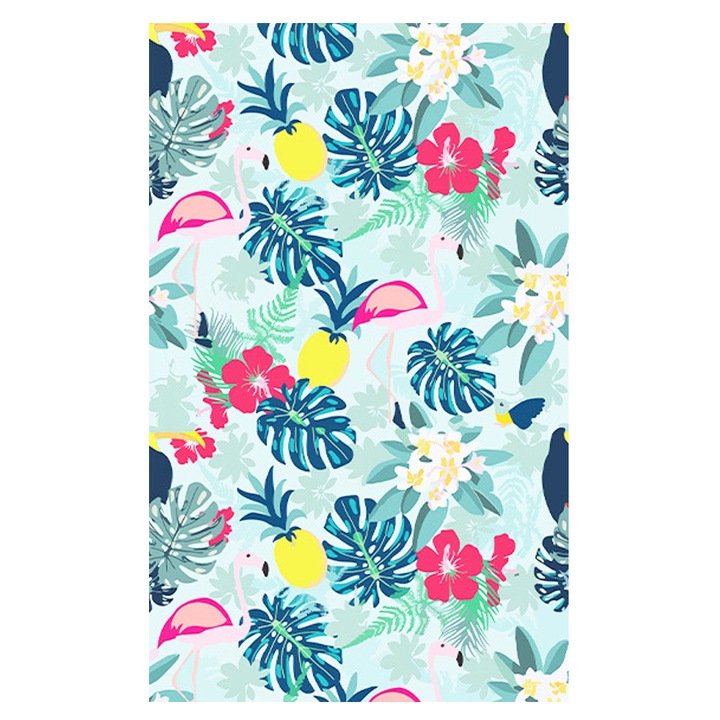 Плажна кърпа, мека, унисекс, многоцветна, 160x80 см