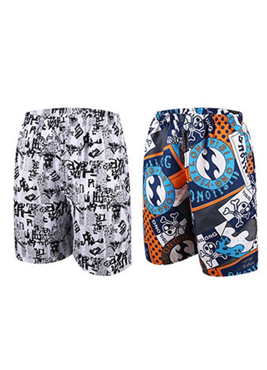 Férfi fürdőnadrág, Jormftte, 2 darab, gyorsan száradó, többszínű, poliészter