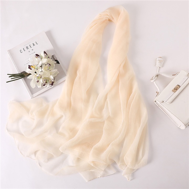 Női strandtörölköző, Jormftte, 180x90cm, bézs