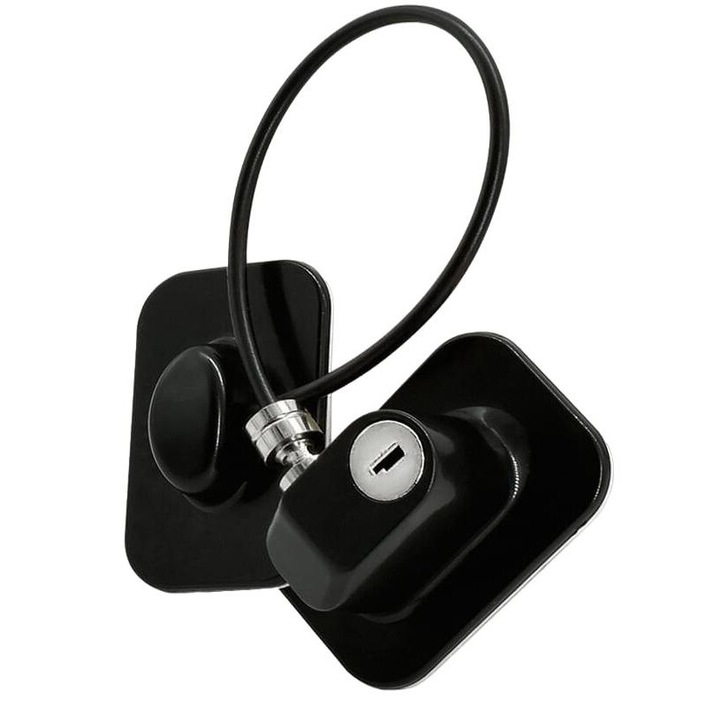 Ablakzárak, Nylon/ABS, Fekete