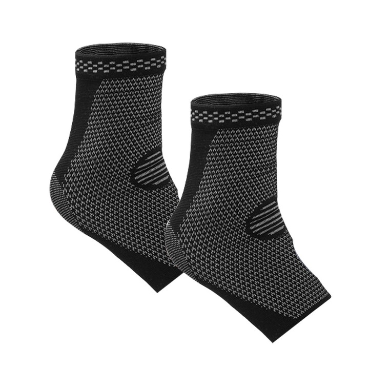 Orteza Ajustabila de Glezna, Suport Recuperare, Respirabila, Antiderapanta, Gri, M (38-41)