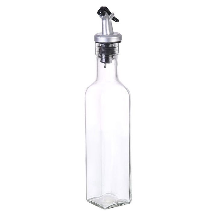 Sticla pentru ulei, transparenta