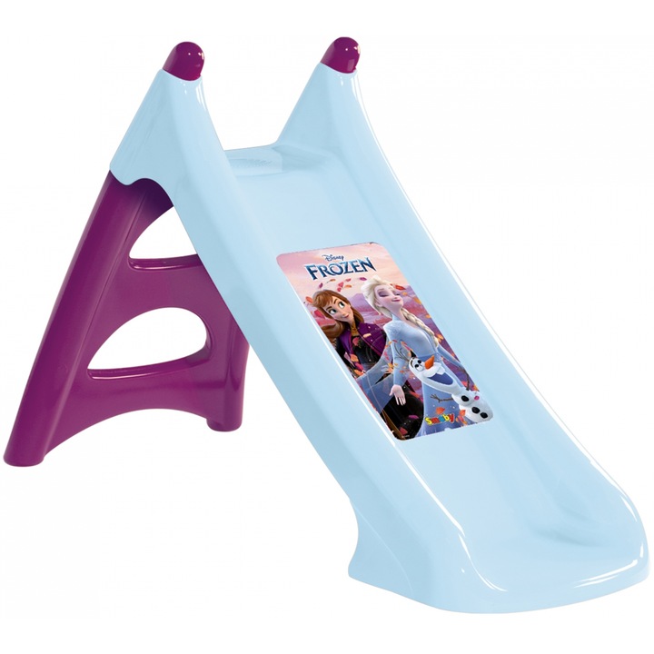 Детска пързалка Smoby Disney Frozen XS, Син/Лилав