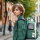 Транспортна раница за котки и кучета, Furrever Friends, широка, с джобове, многоцветна, 30x20x43cm