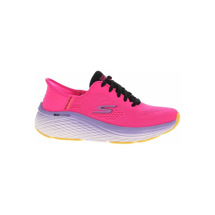 Дамски маратонки, Skechers, Slip-in: Max Cushioning Elite 2.0, текстил, роза, Розово