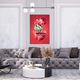 Чаша с надпис The Best Beloved, In the World, Flower, Colorful Rose, Watercolor, Water painting, Design, 330 ml, Керамика с бяла дръжка