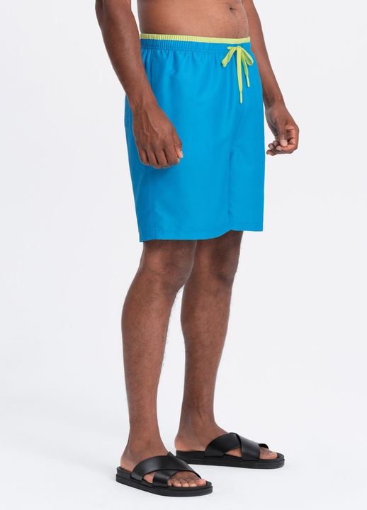 Мъжки бански шорти OMBRE OM-SRBS-0141, Син