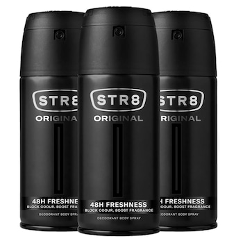 Set 3 x Deodorant Spray, STR8, Original, 150 ml