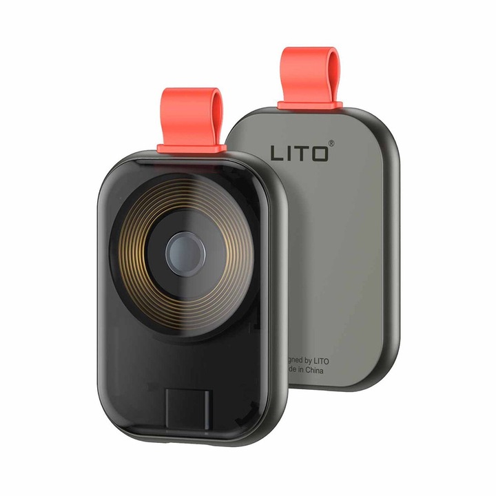 Incarcator fara Fir pentru Apple Watch 3.5W, 1A, Lito (LT-W1), Black