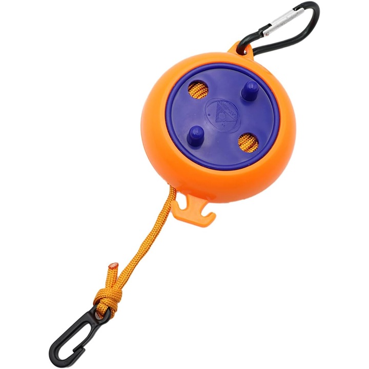 Sfoara de uscat retractabila pentru calatorii, Enforose, material durabil, lungime ajustabila, cu cleme rezistente la vant