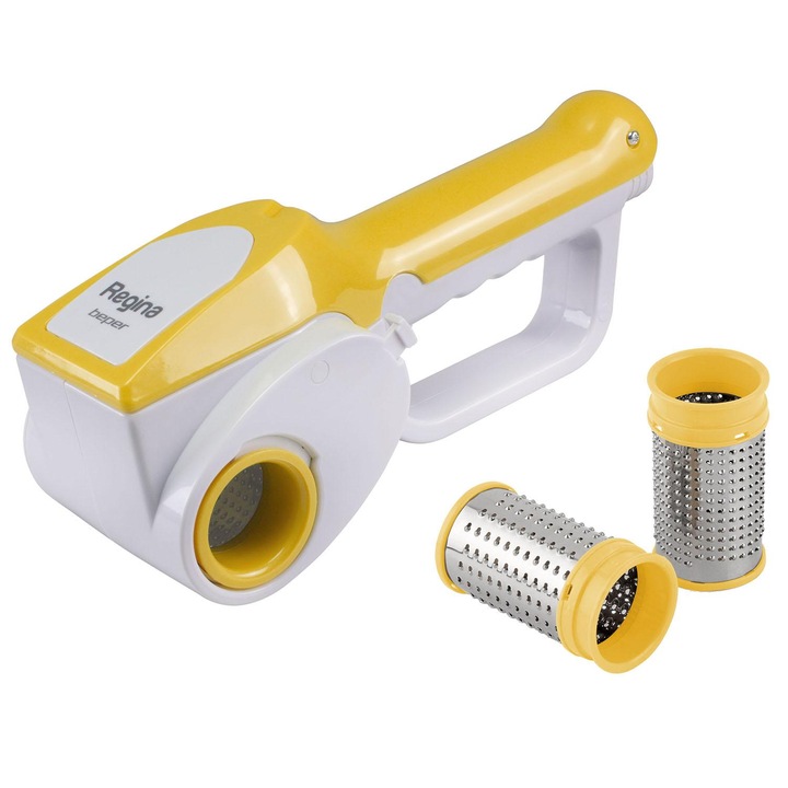 Електрическа самобръсначка JTI, бяло/жълто