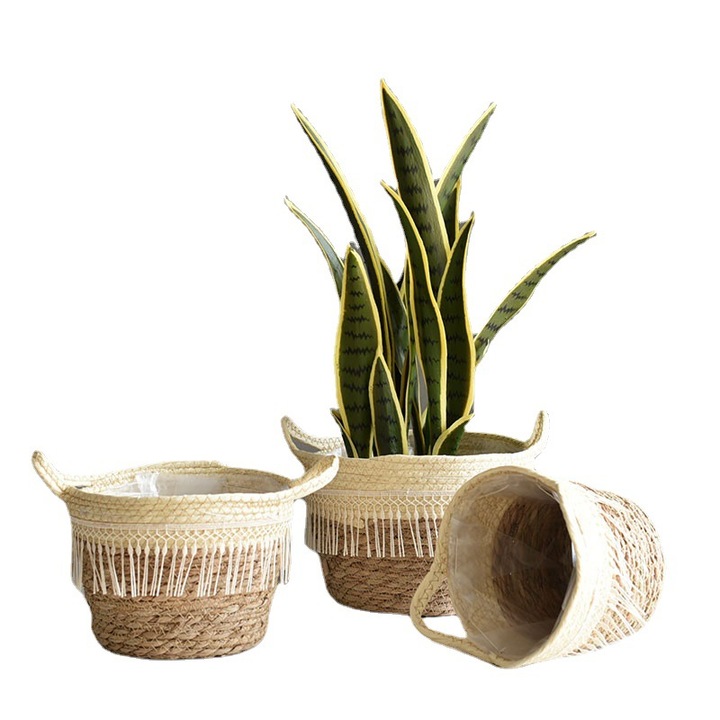 Cos plante, AMRINUGL, set de 3, design eco-friendly, durabil, pentru plante de interior, 0x0cm