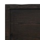 Blat masa vidaXL, 60x40x6 cm, gri, lemn stejar tratat contur organic 5.9 kg